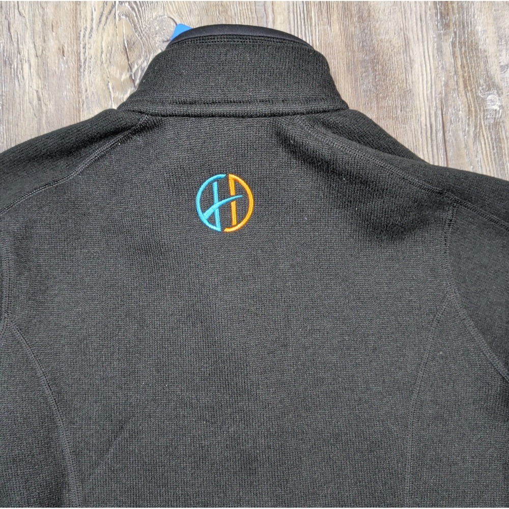 Patagonia Better Sweater Jacket Full Zip Women's Size Medium Black Company Logo - Picture 12 of 12